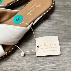 Mila Paoli Leather Sandals